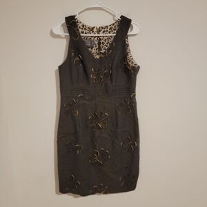 Muse Dress Size 10 Y2k Floral 3d‎ Knee Length Babydoll